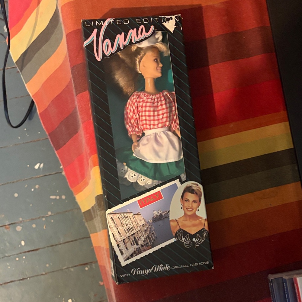 Vanna White Limited Edition Doll with Red and White Outfit collectible